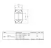 Підшипник коробки передач NSK ZA51BWD01B1CA901LB (фото 1)