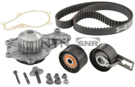 Комплект ГРМ (+ помпа) Berlingo/Partner 1.6HDI 10- (z=141) NTN-SNR KDP452360