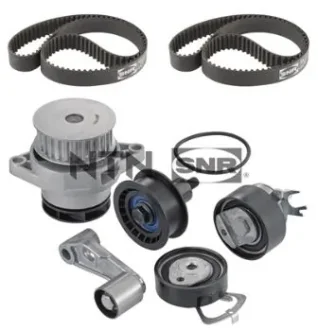 Комплект ГРМ + помпа Audi A2/Seat Leon/VW Golf IV/Polo 1.6 98-06 NTN-SNR KDP457261
