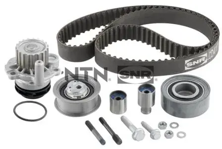 Комплект ГРМ + помпа Audi A3/Skoda Octavia/VW Caddy II/Golf/Polo 1.9TDi 95-10 (25x141z) NTN-SNR KDP457370 (фото 1)