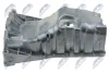 Піддон, масляний картера двигуна VAG 1.8T/Quattro (вир-во) NTY BMOVW014 (фото 3)