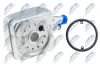Радіатор масляний Audi 80, 100, VW GolfII, Jetta II, Passat -96, Ibiza -99, A8 94-02, A6 Avant -97, Polo -99 NTY CCL-AU-001 (фото 2)