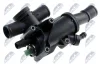 термостат CITROEN C4 04-, JUMPY 07-, FIAT SCUDO 07-, FORD FOCUS 04-, VOLVO S40 05- з датчи… NTY CTMCT003 - фото 2