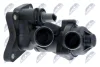 Патрубок водяной VW Polo 1.2E (02-15) SK Fabia/Roomster (00-15) корпус термостата NTY CTMVW038 (фото 7)