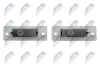 (2 шт к-кт/LED) Ліхтар номерного знаку VW T5 03-08/Caddy 04-08/Passat 01-05/Touran03-08/Skoda Super B 02-08 NTY ELPVW001 (фото 4)