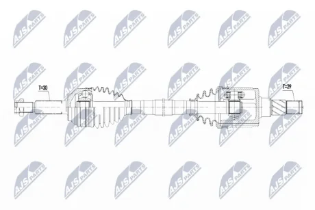 Автозапчасть NTY NPWCH078