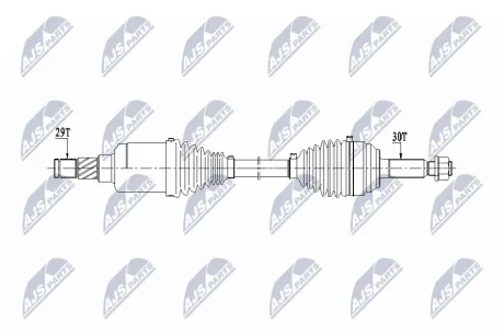 Автозапчасть NTY NPWCH118