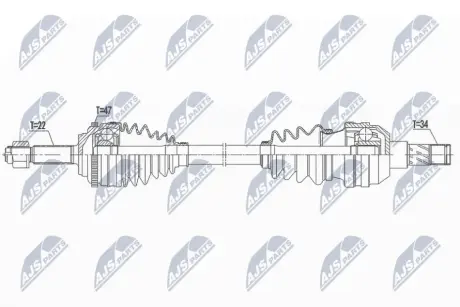 Автозапчасть NTY NPWDW039