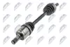 Полуось левая 28/29 L=638mm Honda CR-V 01-07, FR-V NTY NPWHD041 (фото 2)