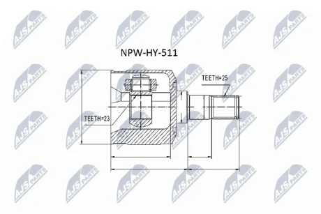 Шрус NTY NPWHY511