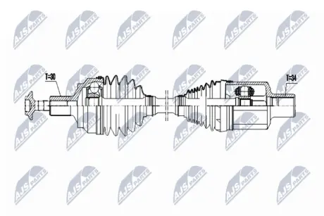 Автозапчасть NTY NPWME060