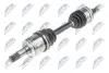 Піввісь приводу ліва Mitsubishi L200/Fiat Fullback 2,4/2,5 07- NTY NPW-MS-000 (фото 2)