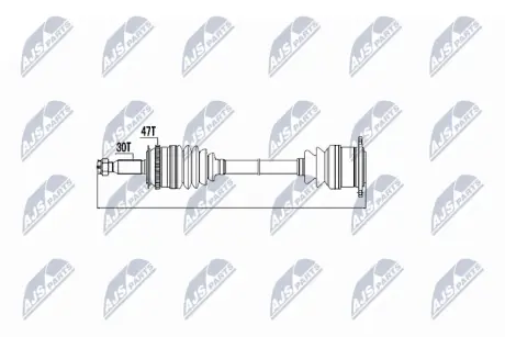 Піввісь приводу передн. права Mitsubishi L200 NTY NPWMS001