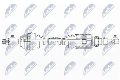Автозапчасть NTY NPWNS070