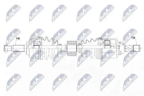 Автозапчасть NTY NPWRE134