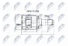 ШРКШ внутр. TOYOTA LAND CRUISER 100, LEXUS LX (вир-во) NTY NPWTY038 (фото 1)