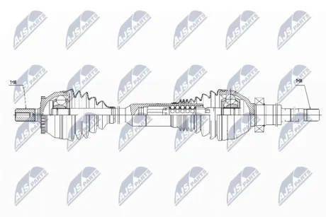 Автозапчасть NTY NPWVV016