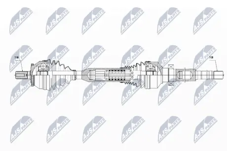 Автозапчасть NTY NPWVV053