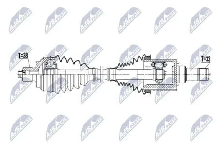 Автозапчасть NTY NPWVW227