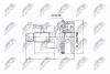Nty | | Шарнір рівних кутових швидкостей honda accord cg 98-, 44014s1be NTY NPZHD034 (фото 1)