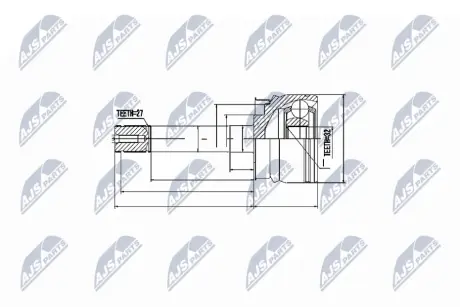 Автозапчасть NTY NPZNS051