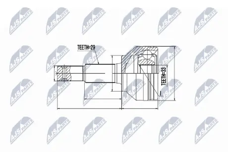 Автозапчасть NTY NPZNS082