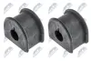 Ø 16mm Втулка стабілізатора зад. (К-КТ 2шт) Audi A6 2.0-5.2 05.04-03.11 NTY ZGS-AU-000 (фото 1)
