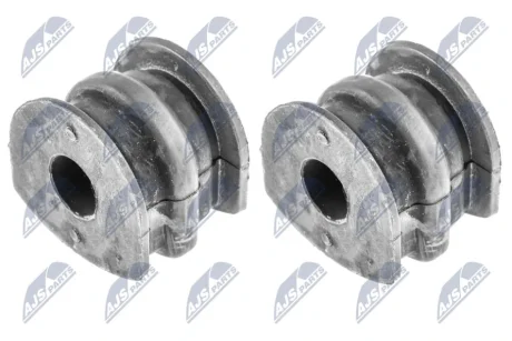 (к-кт 2шт) Ø17mm Втулка стабілізатора задн. Nissan Qashqai/Rogue/Renault Koleos NTY ZGSNS057