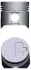 Поршень з кільцями PSA 82.2 1.9D DW8 (вир-во) NURAL 8710400000 (фото 1)