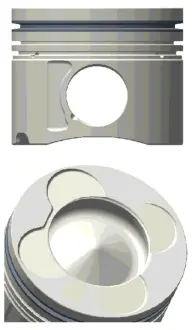 Комплект кілець поршневих NURAL 87-114400-65