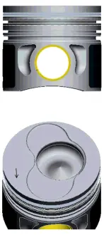 Поршень з кільцями VAG 80.00 1.9TDI AXC/AXB/ASZ/ARL T5 03- (CYL 3-4) TRAPEZ (вир-во Nural) NURAL 8711490735
