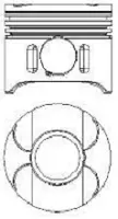 Поршень NURAL 87-117907-10