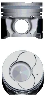 Engine piston. Поршень двигателя NURAL 8713530000