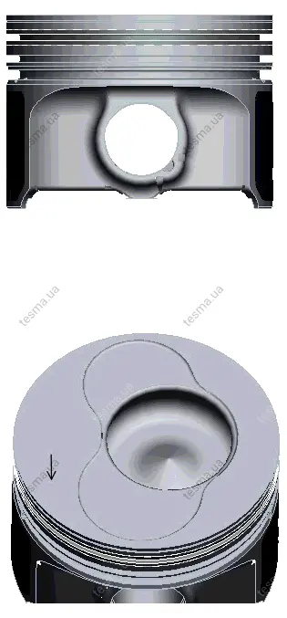 Поршень (81 мм) (циліндр 3, 4) VW - BDJ,BDK,BST NURAL 8713950040 (фото 1)