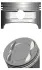 Поршень з кільцями FORD 79,00 1.6i 16V Zetec (вир-во) NURAL 87-141300-20 (фото 1)