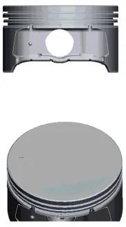 Поршень з кільцями FORD 88.01 2.0 16V CJBA-CJBB 00- (вир-во) NURAL 87-423407-00