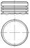 Engine piston. Поршень двигателя NURAL 8742630000 (фото 1)