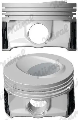 Поршень з кільцями 71,00 VAG 1,2 TSI (вир-во) NURAL 8744390010 (фото 1)