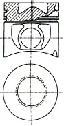 Поршень NURAL 87-740000-30
