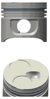 Engine piston. Поршень двигателя NURAL 8774360010