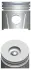 Поршень з кільцями FORD 94.29 2.5D D25 88-94 (вир-во) NURAL 87-784821-00 (фото 1)