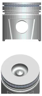 Поршень з кільцями FORD 94.29 2.5D D25 88-94 (вир-во) NURAL 87-784821-00