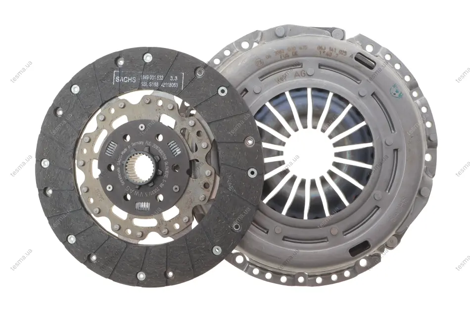 Комплект зчеплення VW Tiguan 2.0 TFSI 07-18 OEM 06J141015D (фото 1)