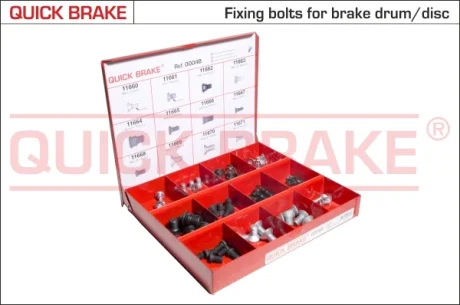 QUICK BRAKE Набір елементів для монтування гальм OJD QUICK BRAKE 0004B