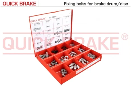 QUICK BRAKE Набір елементів для монтування гальм OJD QUICK BRAKE 0004C