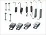 Монтажний набір гальмівної колодки (LUCAS) MAZDA 2 TOYOTA IQ 1.0-1.6D 07.07- OJD QUICK BRAKE 1050015 (фото 1)
