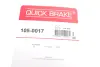 Монтажний набір гальмівної колодки (MANDO) HYUNDAI GETZ, I10 I, I20 I OPEL AGILA B 1.0-1.6D 09.02- OJD QUICK BRAKE 1050017 (фото 9)