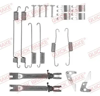 комплект пружинок колодок ручника ford focus II 10- (z=18) OJD QUICK BRAKE 1050030S02 - фото 1