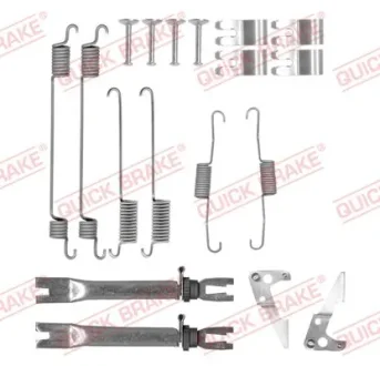 комплект пружинок колодок ручника ford focus II 10- (z=18) OJD QUICK BRAKE 1050030S02