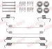 Комплект пружинок колодок ручника Dacia Logan III/Sandero III 21- OJD QUICK BRAKE 105-0058 (фото 1)